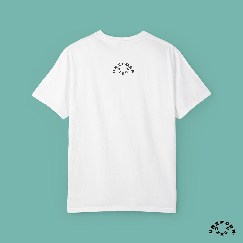 CALIFORNIA BLUEPRINT CREWNECK T-SHIRT | Printed