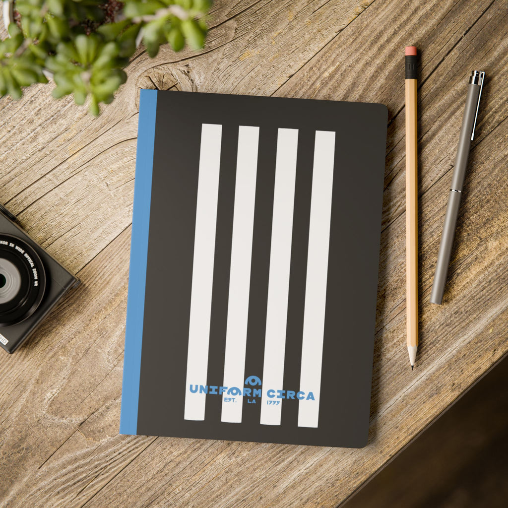 SIMON NOTE & SKETCH JOURNAL | BLACK/WHITE/BLUE (SOFT COVER)