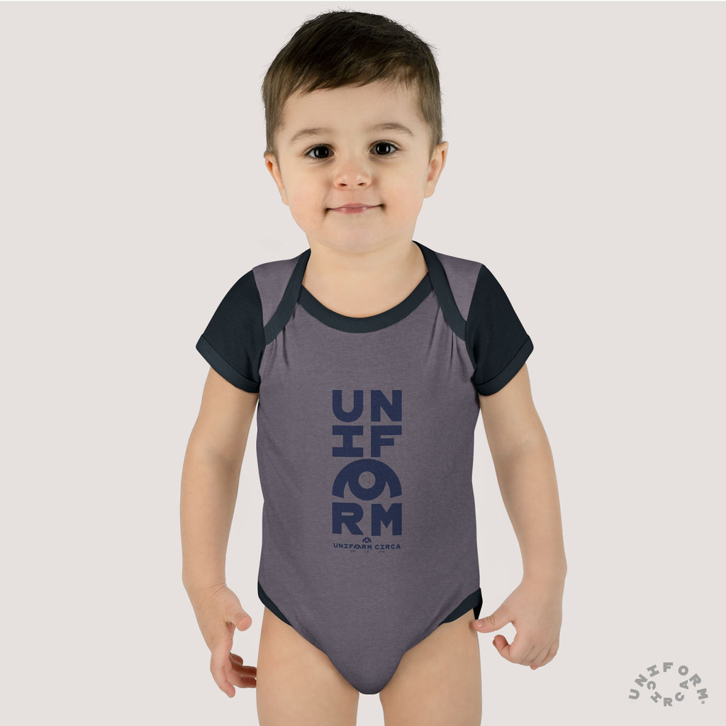 UNIFORM STACK | Infant Baby Rib Bodysuit | Multiple Colors