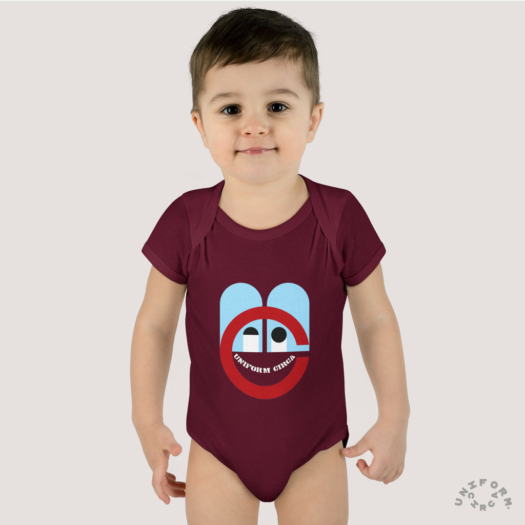 FUNNY BUNNY - Infant Baby Rib Bodysuit - Adorable Bunny-Like Graphic | Multiple Colors