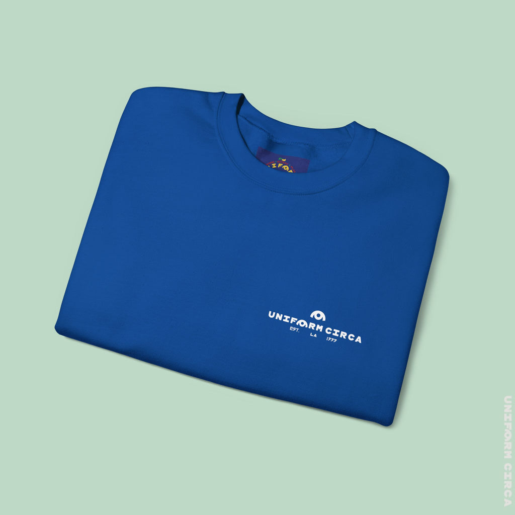 OYSTER ALL WORDMARK | CREWNECK T-SHIRT | Printed White