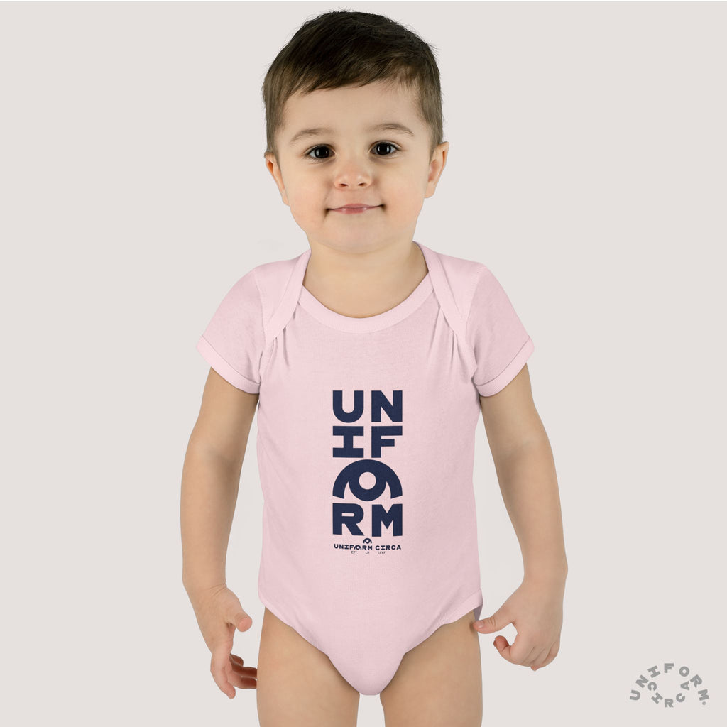 UNIFORM STACK | Infant Baby Rib Bodysuit | Multiple Colors