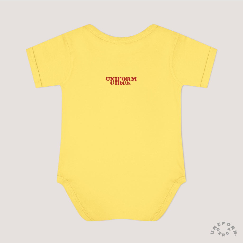 UNIFORM STACK | Infant Baby Rib Bodysuit | Multiple Colors