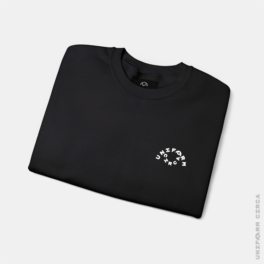 The JASON | OCULUS LOGO | Crewneck Sweatshirt | 100% Cotton | Pearl Embroidery | Designed & Printed in California