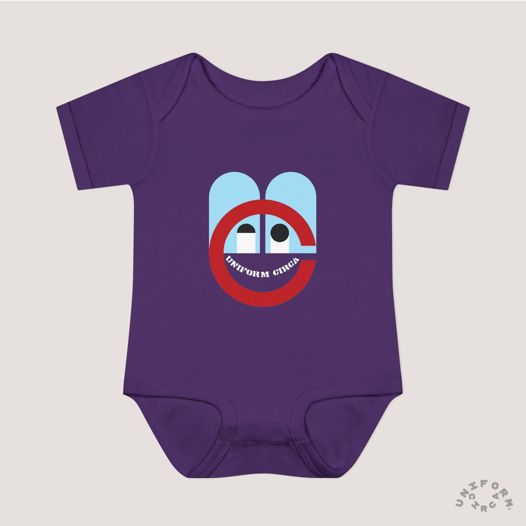 FUNNY BUNNY - Infant Baby Rib Bodysuit - Adorable Bunny-Like Graphic | Multiple Colors