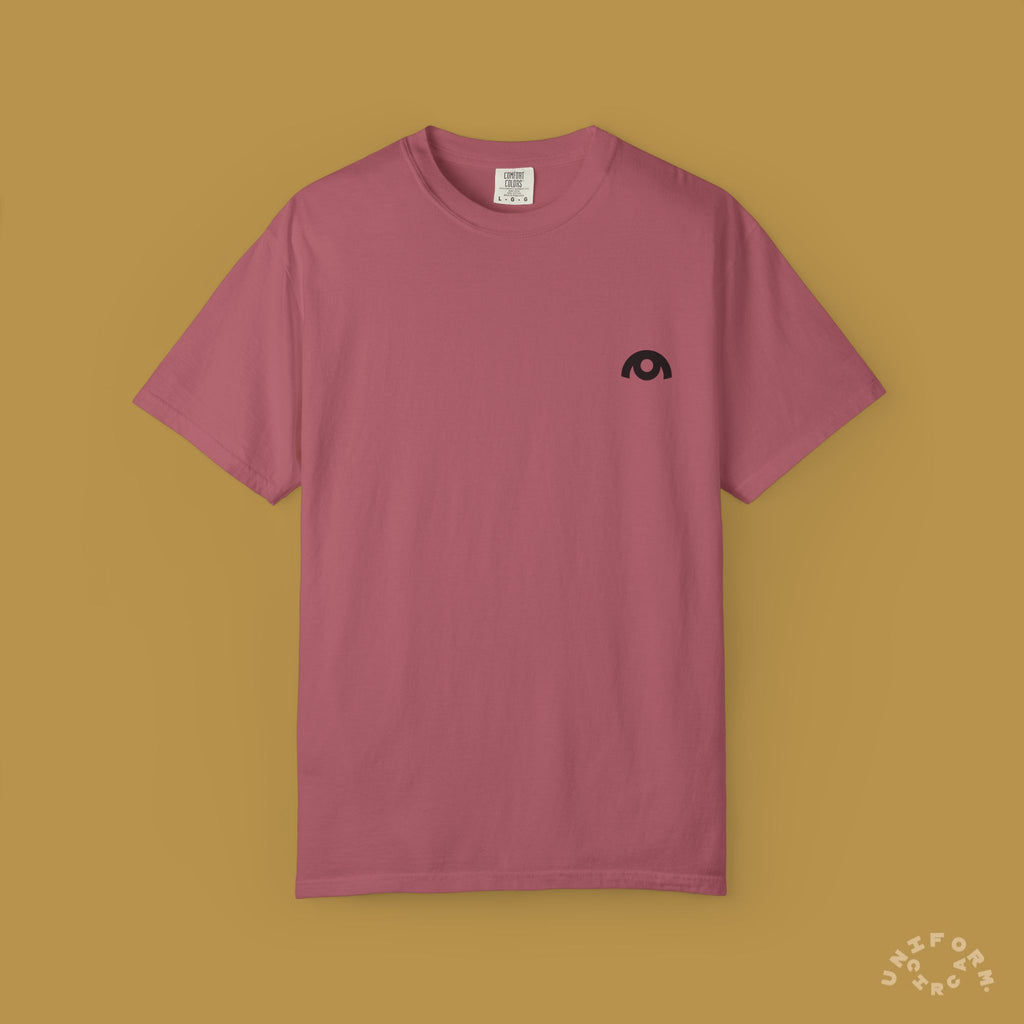 OYSTER LOGO CREWNECK T- SHIRT | Printed Black