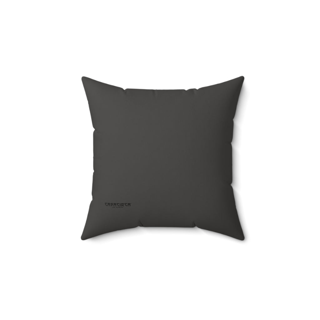 CASACIRCA | RACING STRIPES PILLOW | BLACK/CHARCOAL | Stylish Faux Suede Pillow - Stripes, Home Decor, Cozy Living Room, Gift Idea, Nautical Theme, Interior Design Accents
