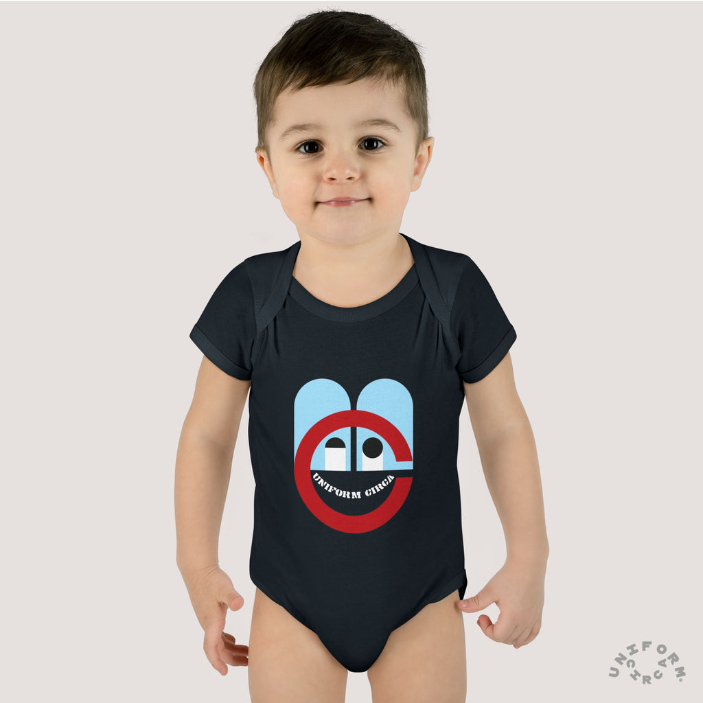 FUNNY BUNNY - Infant Baby Rib Bodysuit - Adorable Bunny-Like Graphic | Multiple Colors