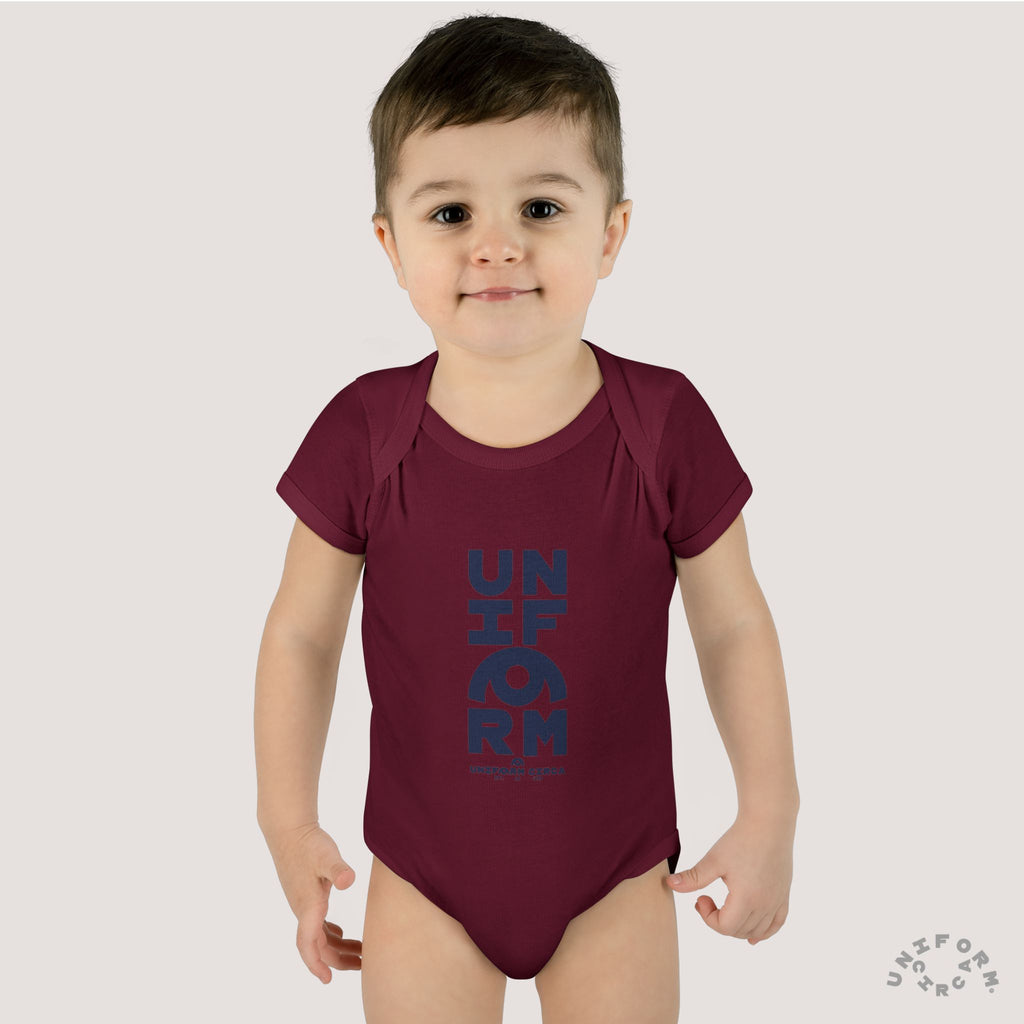 UNIFORM STACK | Infant Baby Rib Bodysuit | Multiple Colors