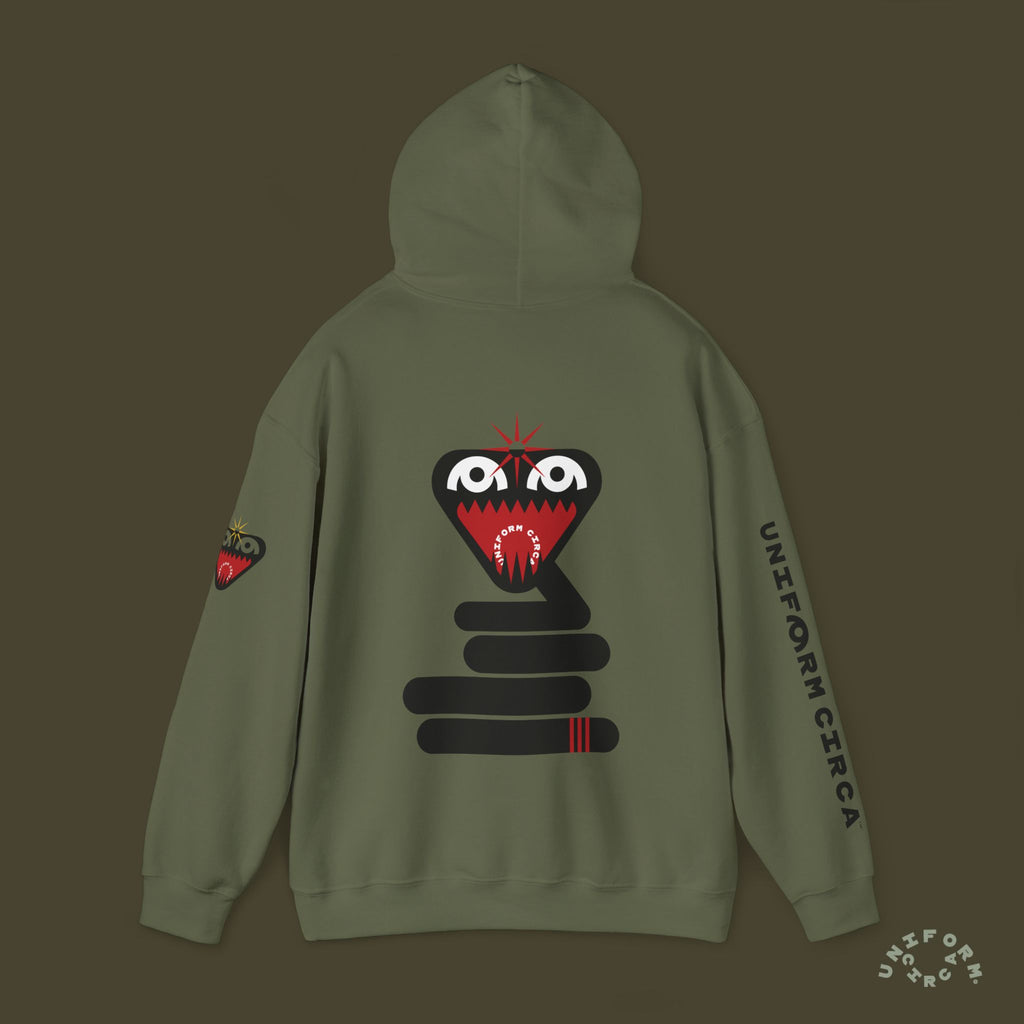 YEAR OF THE SNAKE HOODY | Printed