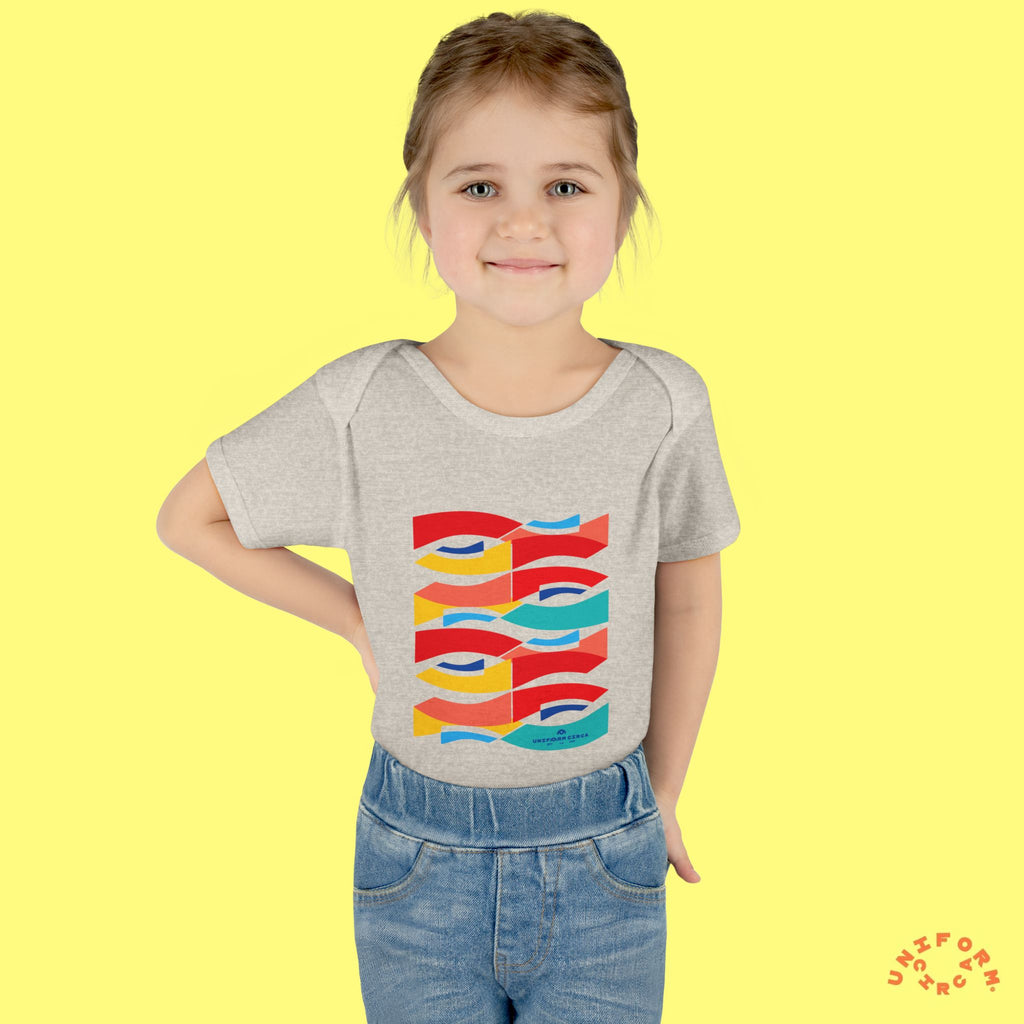 Wavey Kidsplay | Infant Baby Rib Bodysuit | Multiple Colors