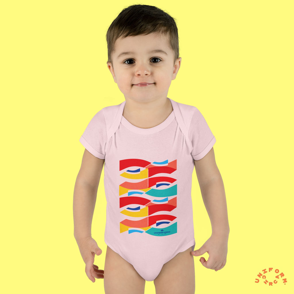 Wavey Kidsplay | Infant Baby Rib Bodysuit | Multiple Colors