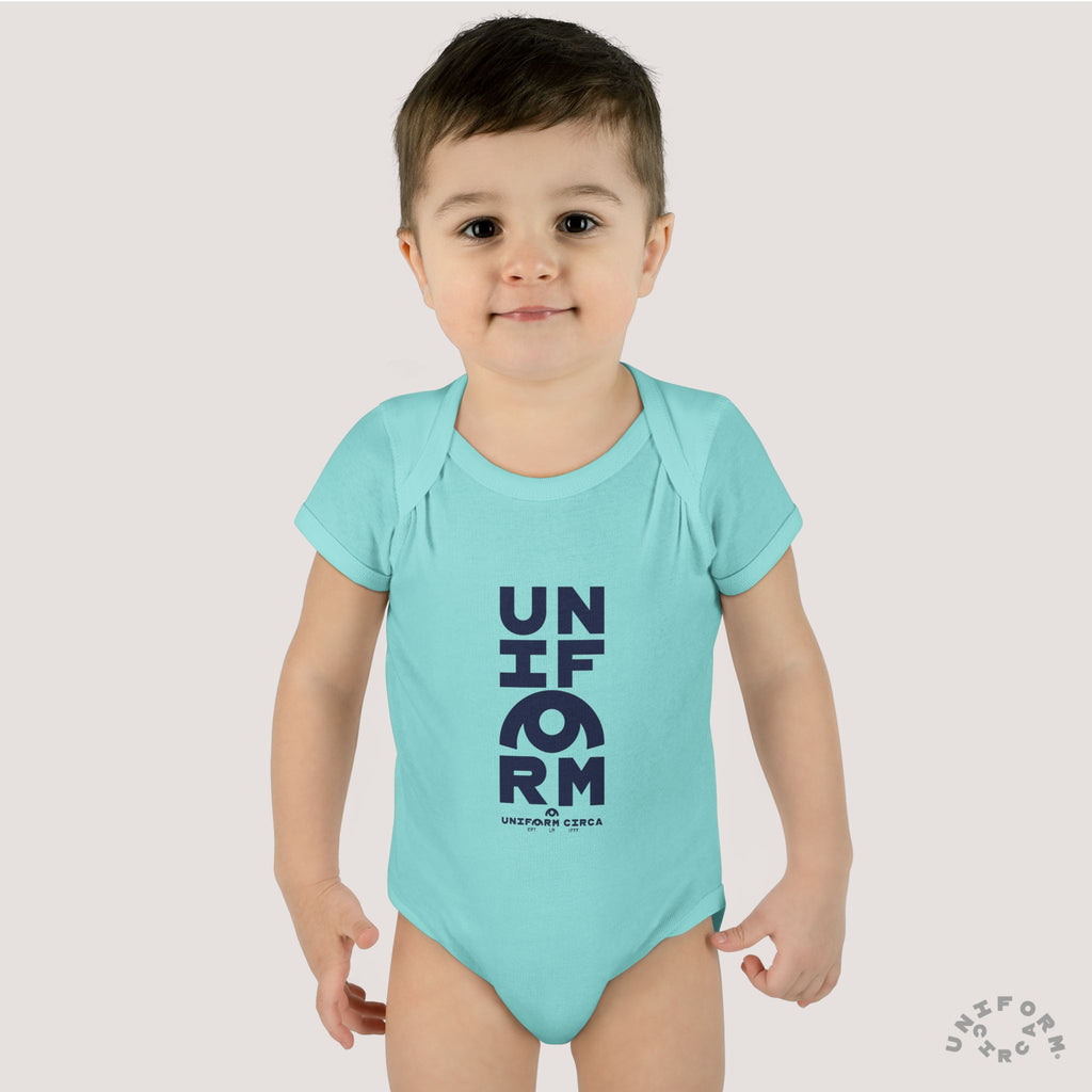 UNIFORM STACK | Infant Baby Rib Bodysuit | Multiple Colors