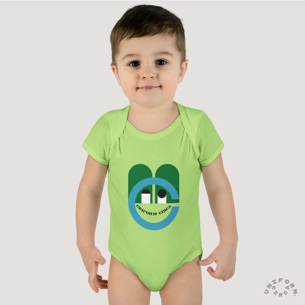 FUNNY BUNNY - Infant Baby Rib Bodysuit - Adorable Bunny-Like Graphic | Multiple Colors