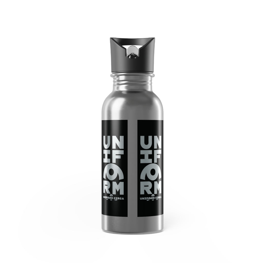 HEY MAN | BPA FREE, Eco-Friendly 20oz Stainless Steel Water Bottle with Straw