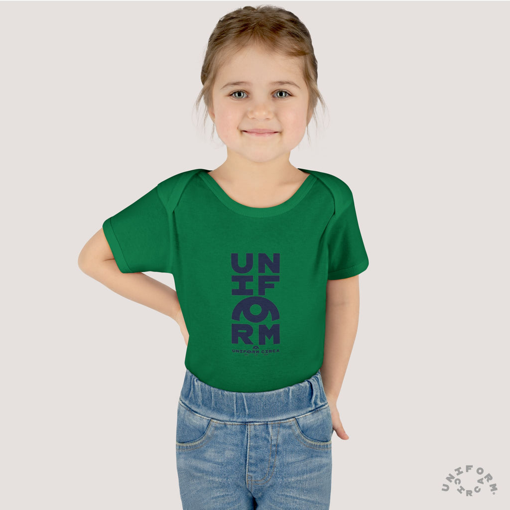 UNIFORM STACK | Infant Baby Rib Bodysuit | Multiple Colors