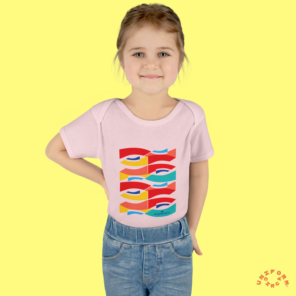 Wavey Kidsplay | Infant Baby Rib Bodysuit | Multiple Colors