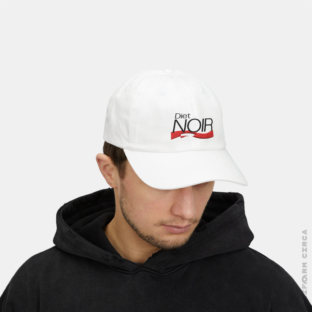 Diet NOIR | Dad Cap | Embroidered | Light