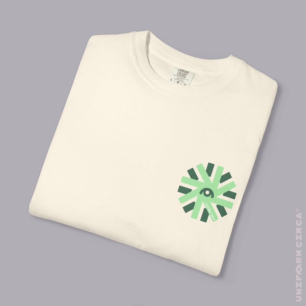 UC CACTI BURST | Printed GREEN/GREEN | Unisex Garment-Dyed T-Shirt