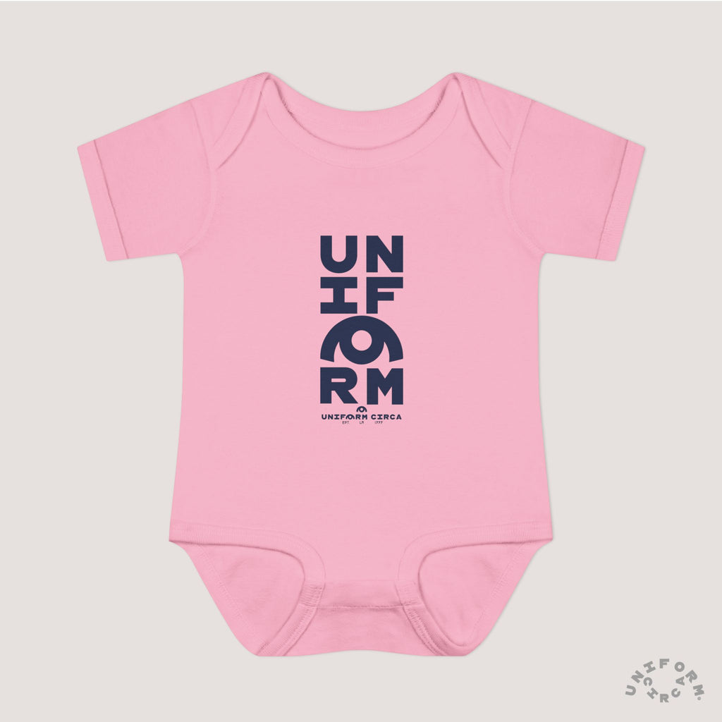 UNIFORM STACK | Infant Baby Rib Bodysuit | Multiple Colors