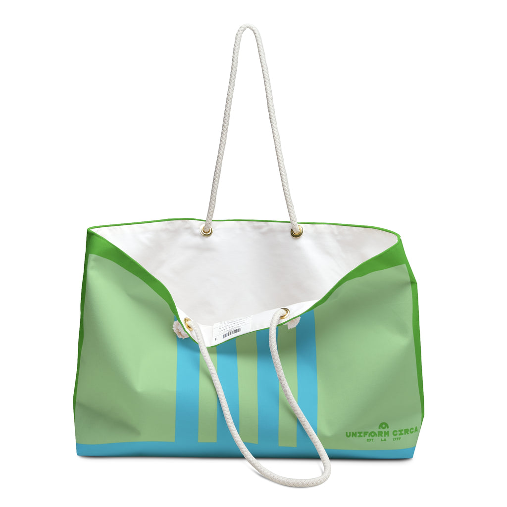 RACER MAX BAG | CUCUMBER ICE Weekender Bag - Stylish Travel Tote, Gym Bag, Beach Bag, Personalized Gift, Spacious Weekend Accessories