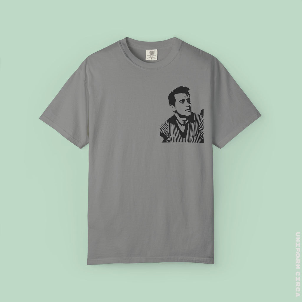 ROCK | CREWNECK T-SHIRT | PRINTED | Retro-Inspired Unisex Garment-Dyed T-Shirt with Iconic Design