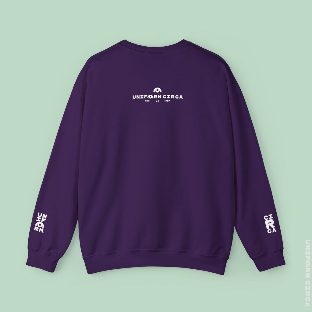 OYSTER ALL WORDMARK | CREWNECK T-SHIRT | Printed White