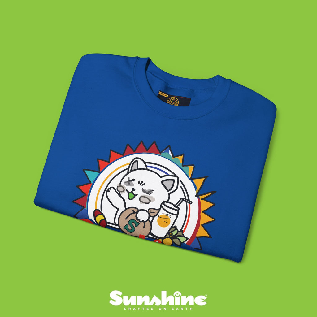 Sunshine | "Top Cat" | Crewneck Sweatshirt | Printed