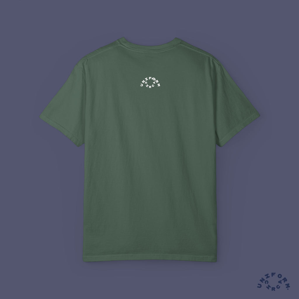 CALIFORNIA SCRIPT CREWNECK T-SHIRT | Printed