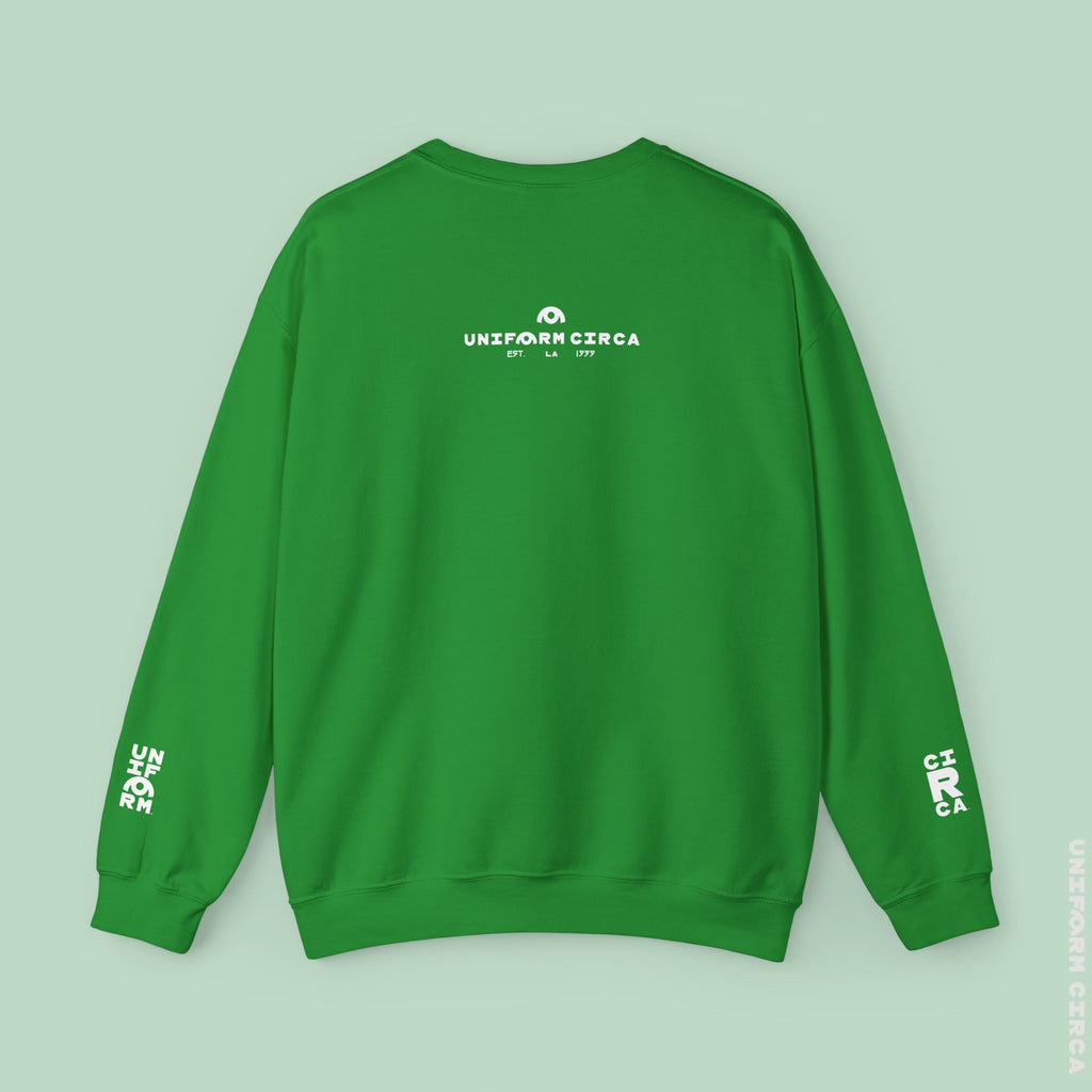 OYSTER ALL WORDMARK | CREWNECK T-SHIRT | Printed White