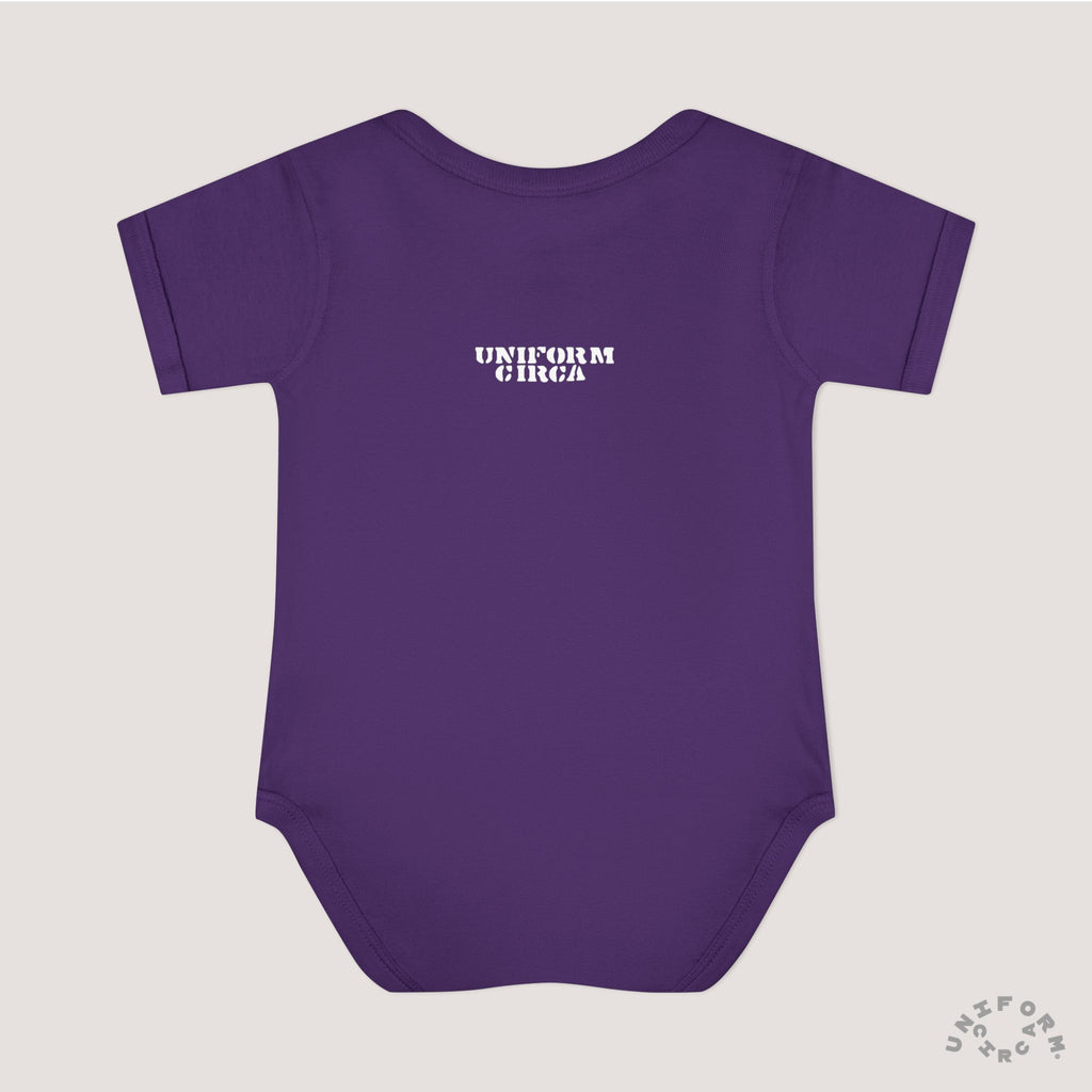 FUNNY BUNNY - Infant Baby Rib Bodysuit - Adorable Bunny-Like Graphic | Multiple Colors