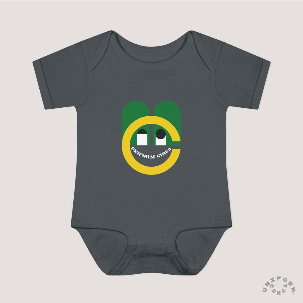 FUNNY BUNNY - Infant Baby Rib Bodysuit - Adorable Bunny-Like Graphic | Multiple Colors