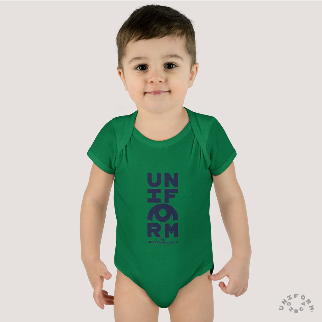 UNIFORM STACK | Infant Baby Rib Bodysuit | Multiple Colors