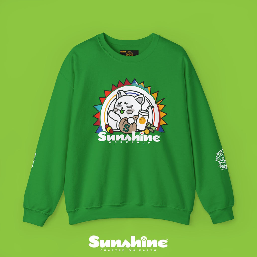 Sunshine | "Top Cat" | Crewneck Sweatshirt | Printed