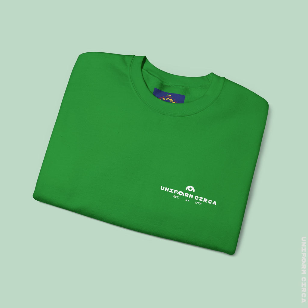 OYSTER ALL WORDMARK | CREWNECK T-SHIRT | Printed White