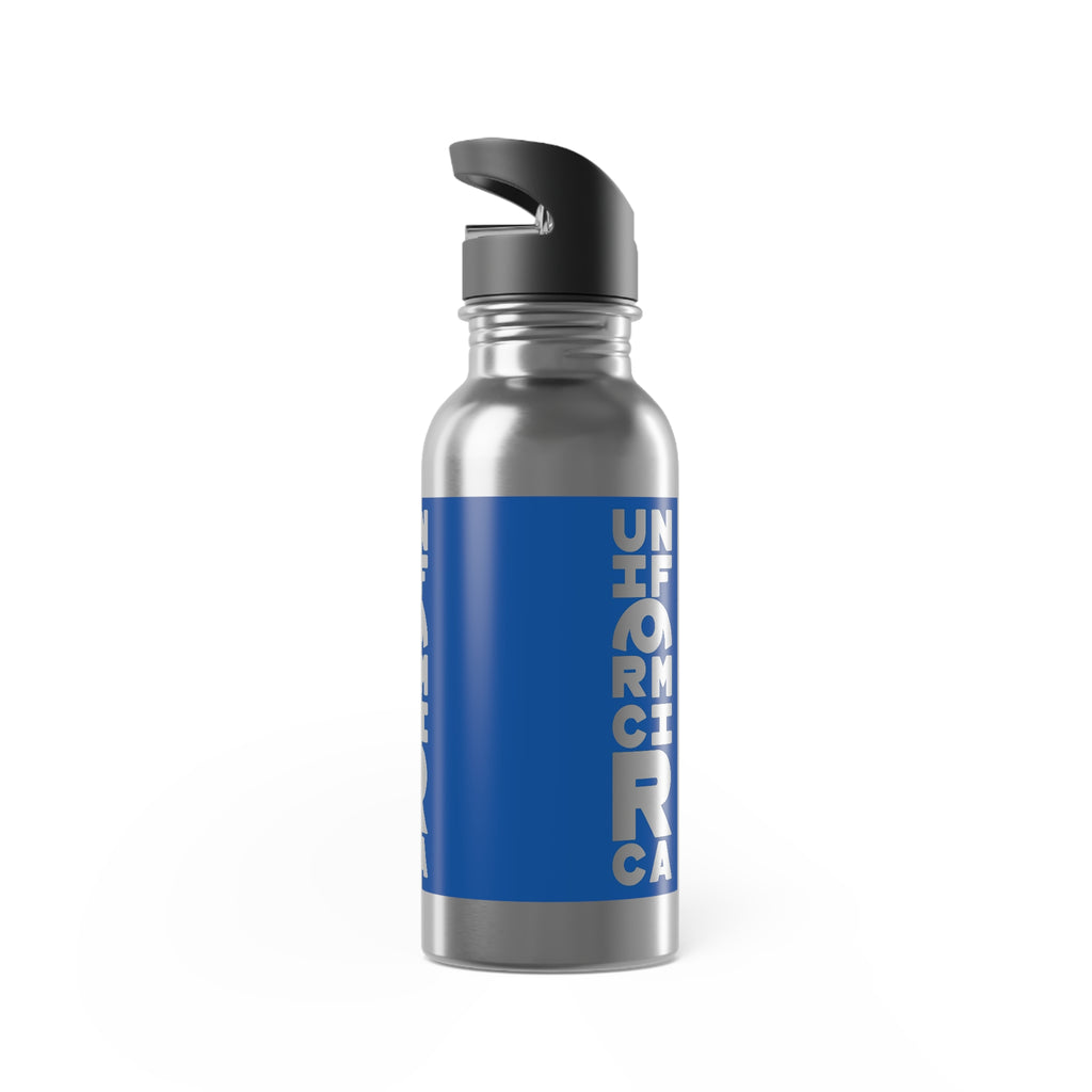 UC FULL STACK | BLUE | BPA FREE, Eco-Friendly 20oz Stainless Steel Water Bottle with Straw