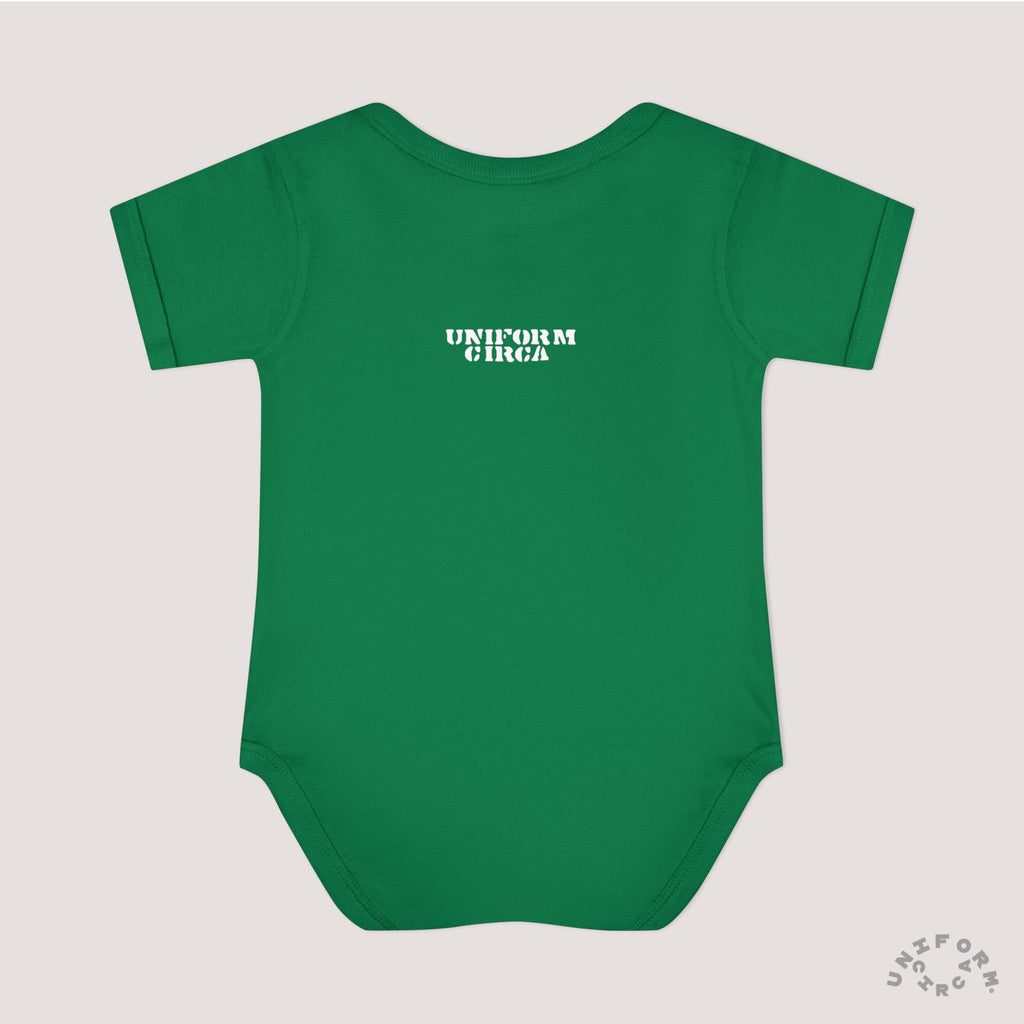 FUNNY BUNNY - Infant Baby Rib Bodysuit - Adorable Bunny-Like Graphic | Multiple Colors