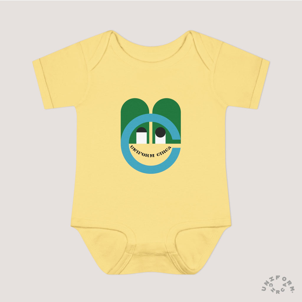 FUNNY BUNNY - Infant Baby Rib Bodysuit - Adorable Bunny-Like Graphic | Multiple Colors