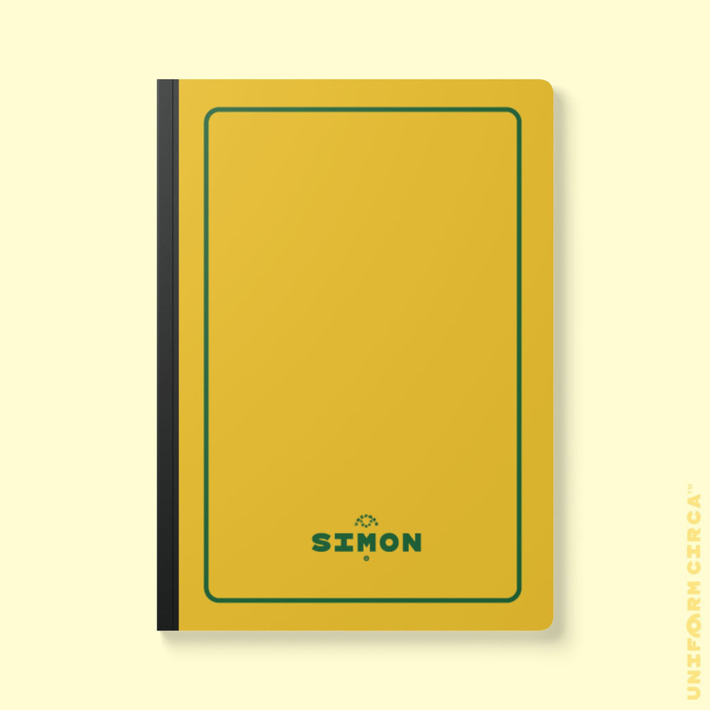SIMON NOTE & SKETCH JOURNAL | YELLOW/GREEN (SOFT COVER)