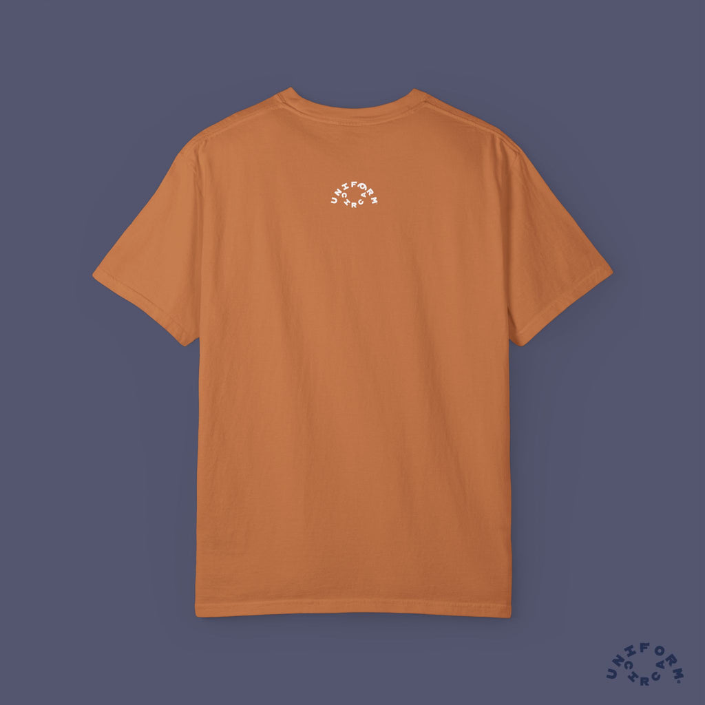 CALIFORNIA SCRIPT CREWNECK T-SHIRT | Printed