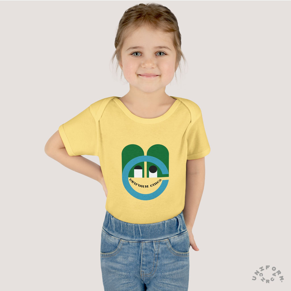 FUNNY BUNNY - Infant Baby Rib Bodysuit - Adorable Bunny-Like Graphic | Multiple Colors