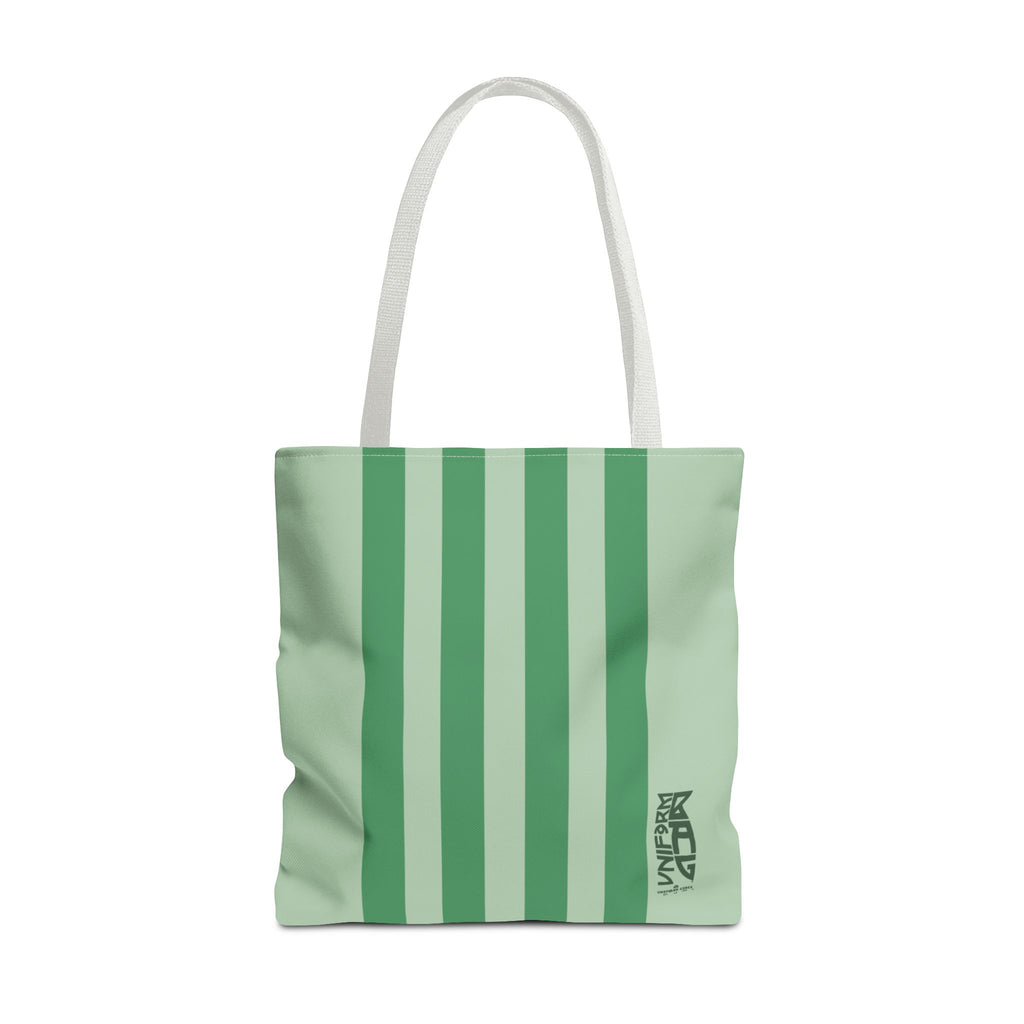 RACER JR. BAG | CUCUMBER/BOWLING GREEN | Stylish Minimalist Tote Bag, Eco-Friendly Shopping Bag, Chic Carryall, Reusable Tote, Fashionable Beach Bag, Trendy Everyday Essentials