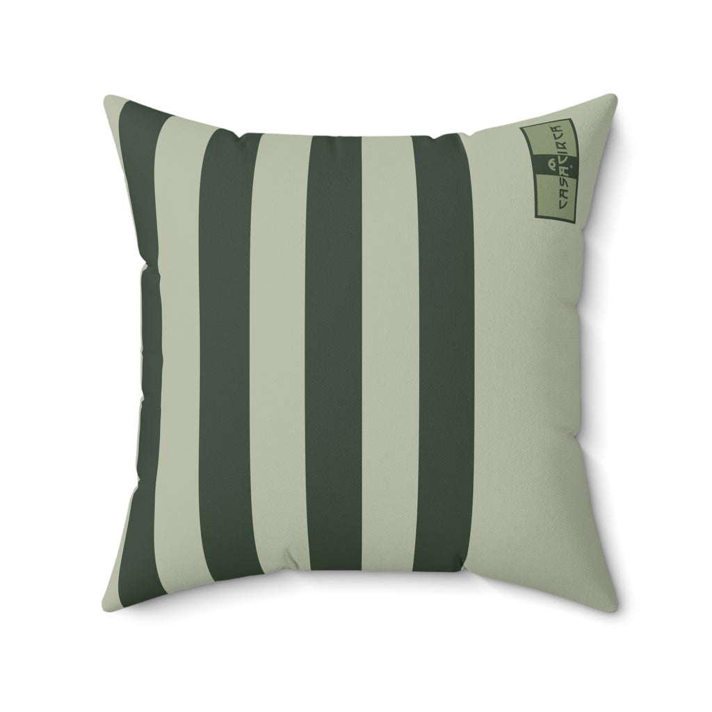 CASACIRCA | SIDECAR PILLOW | HUNTER/MOSS | Stylish Faux Suede Pillow - Home Decor, Cozy Living Room, Gift Idea, Nautical Theme, Interior Design Accents