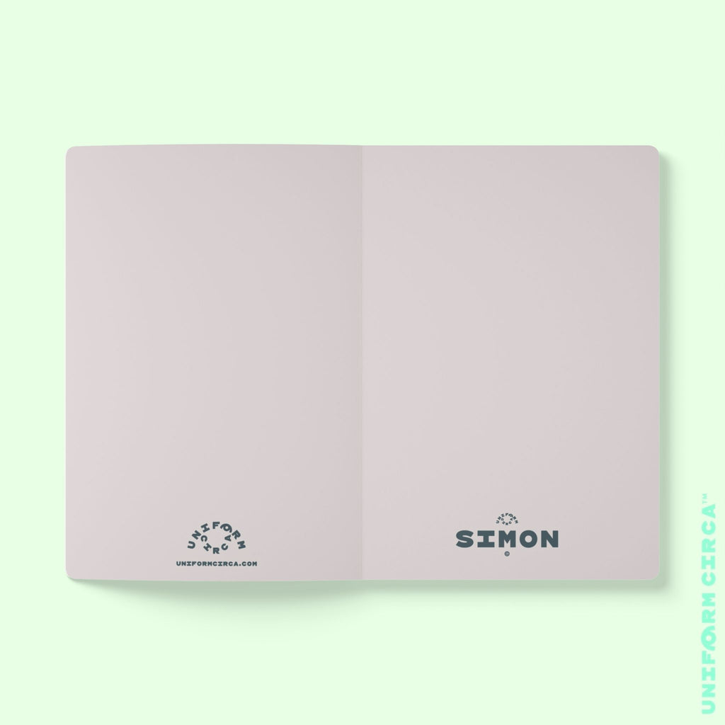 SIMON NOTE & SKETCH JOURNAL | KELLY GREEN/WHITE (SOFT COVER)