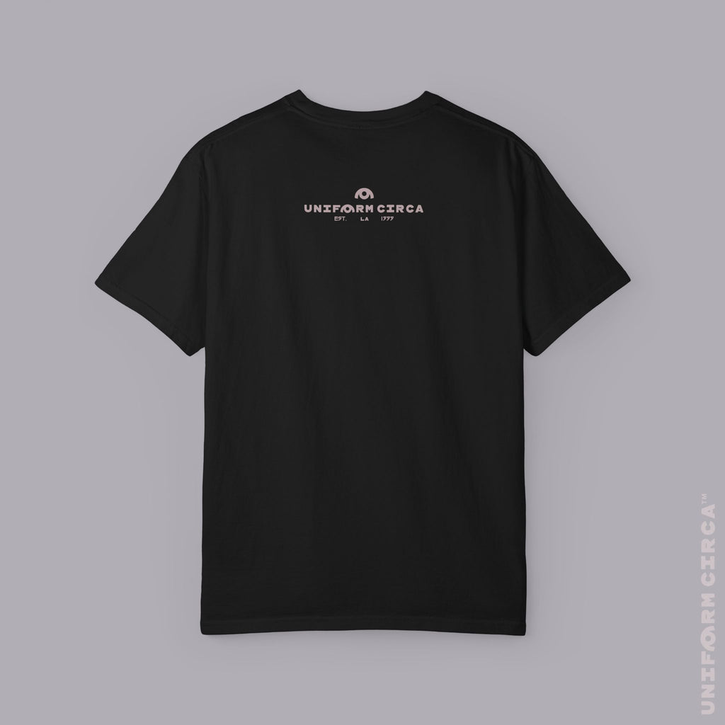 OYSTER ALL | Crewneck T-Shirt | Printed Iced Grape