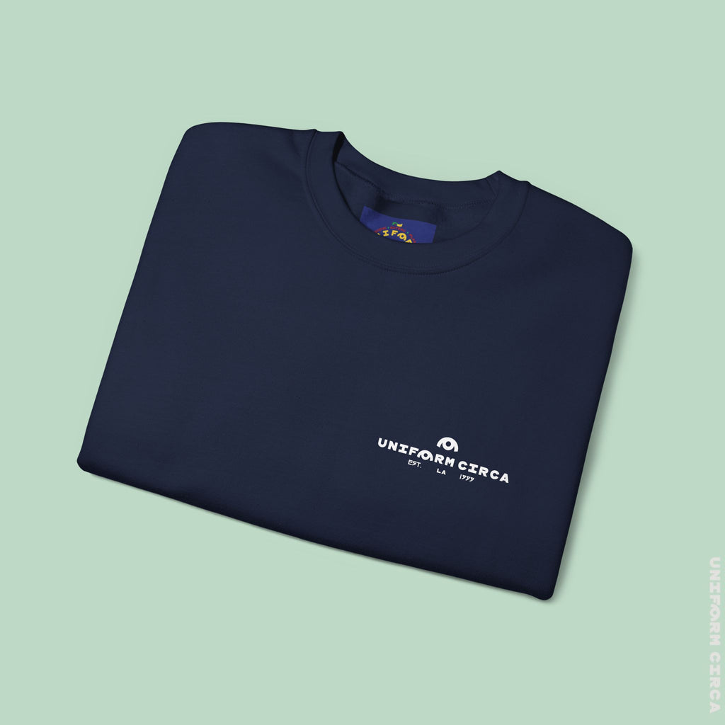 OYSTER ALL WORDMARK | CREWNECK T-SHIRT | Printed White
