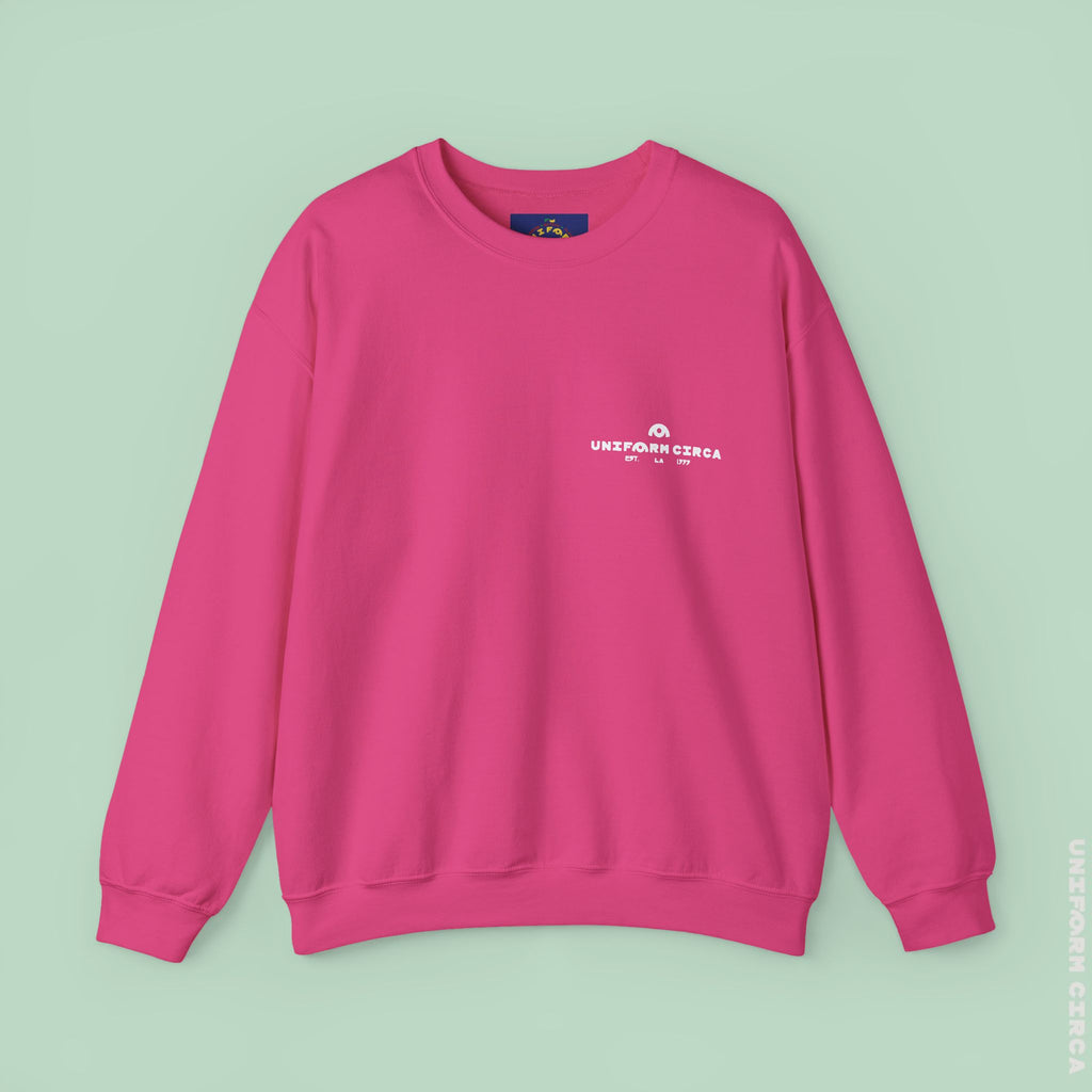 OYSTER ALL WORDMARK | CREWNECK T-SHIRT | Printed White