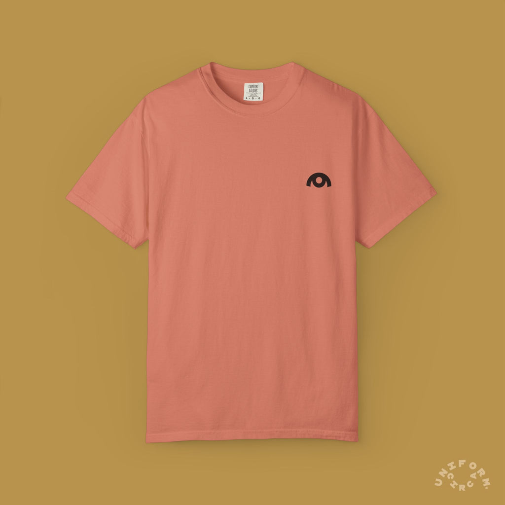 OYSTER LOGO CREWNECK T- SHIRT | Printed Black