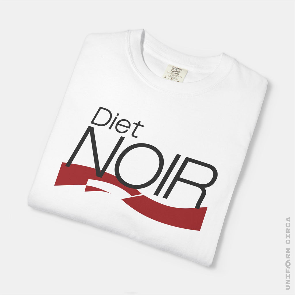 Diet NOIR Bot (Blanc) | Crewneck T-Shirt | 100% Cotton | Designed & Printed in California