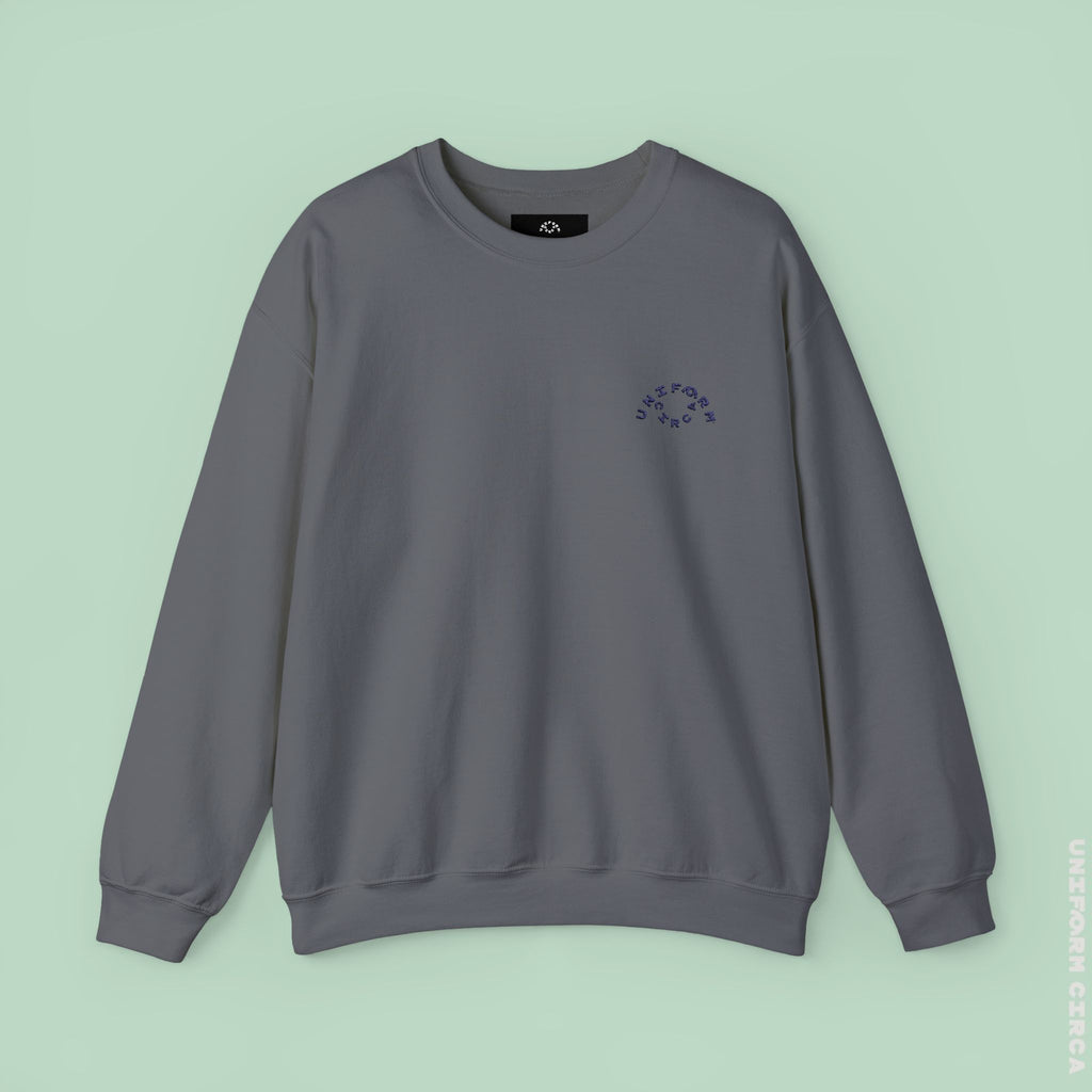 OCULUS LOGO CREWNECK SWEATSHIRT | Black Embroidery